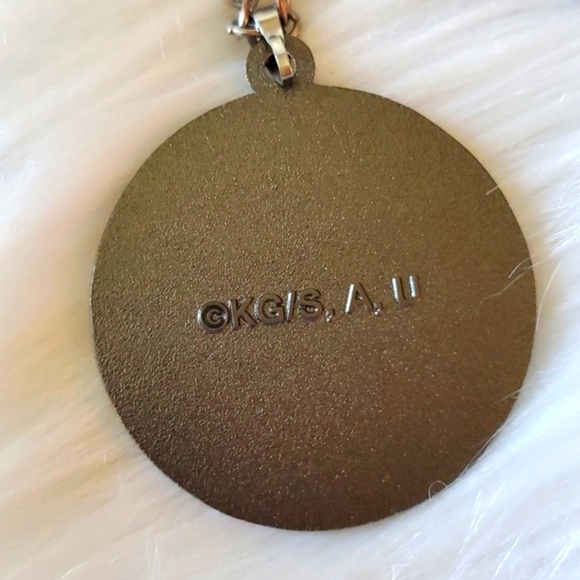 Hot Topic Demon Slayer: Kimetsu No Yaiba Nezuko Circular Enamel Pendant Necklace - Picture 8 of 10